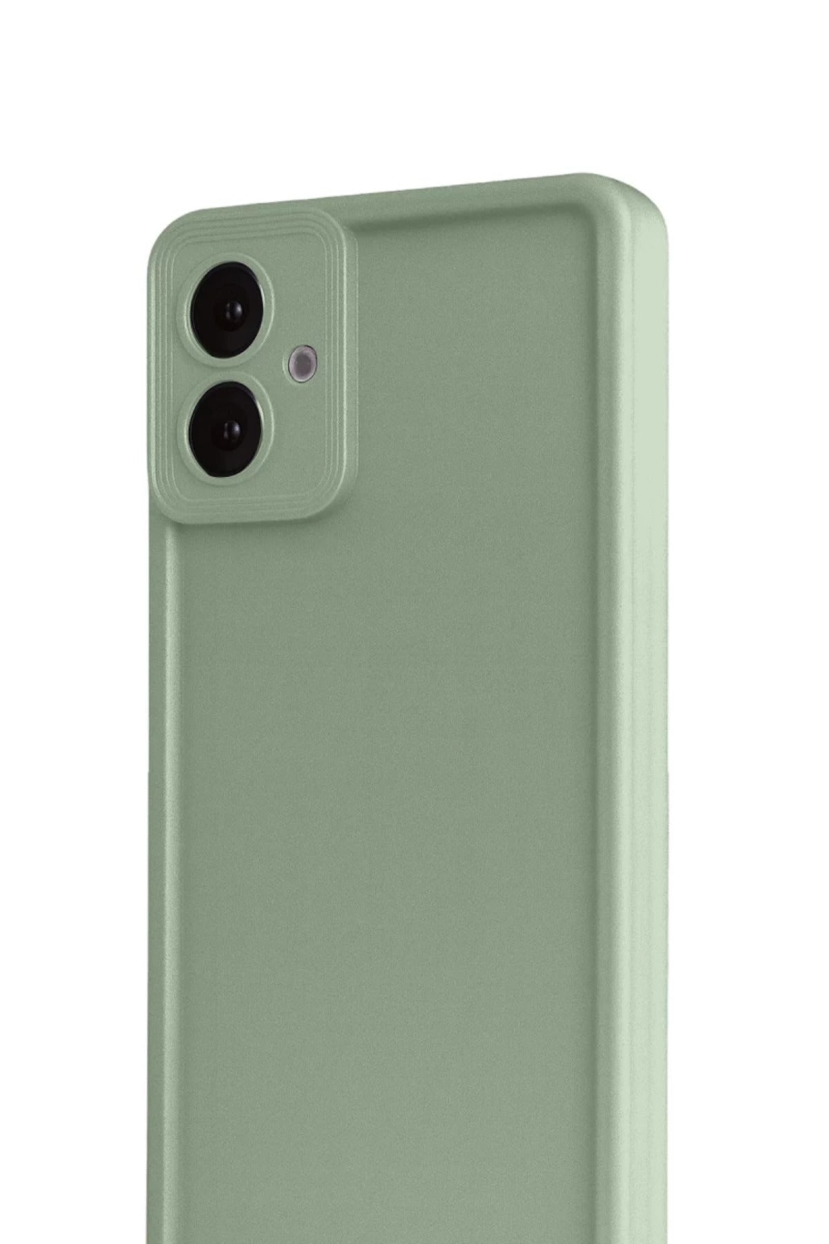 Samsung Galaxy A07 4G Uyumlu Viera Silikon - Açık Yeşil
