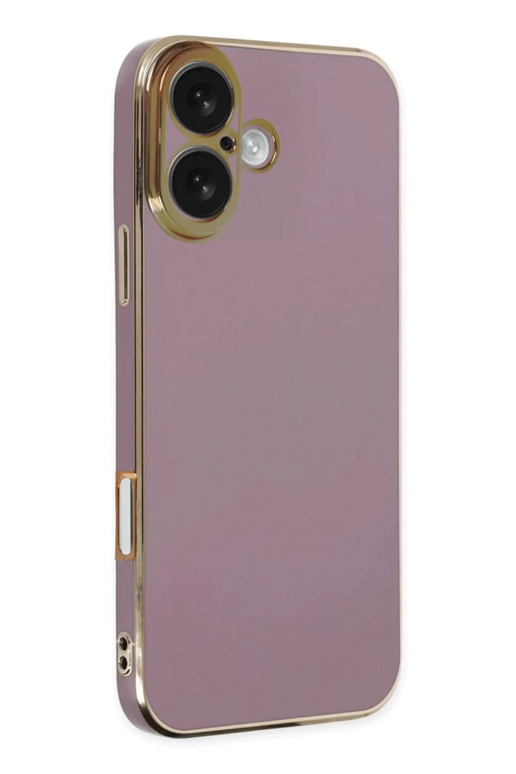 Apple iPhone 16 Uyumlu Kılıf Volet Silikon - Mor