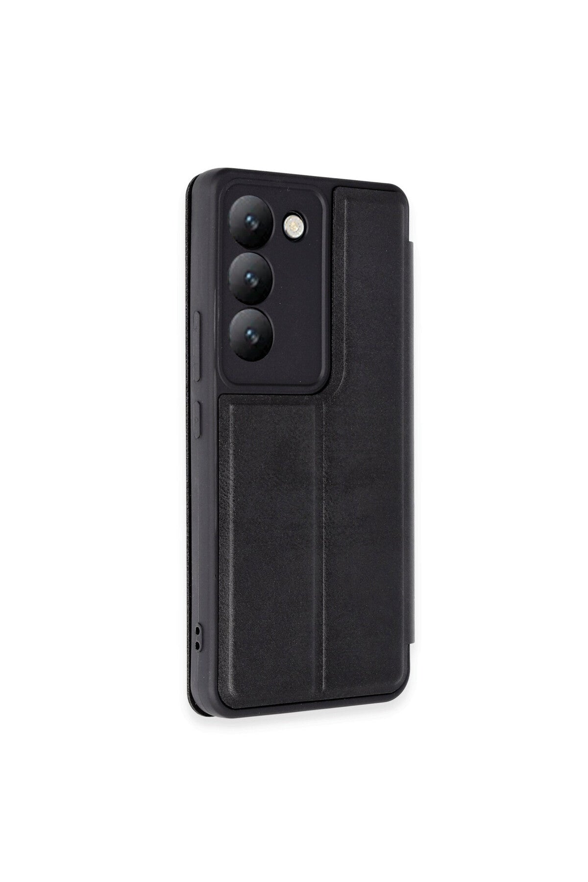 Vivo V30 Lite 4G Uyumlu Kılıf Flip Cover - Siyah