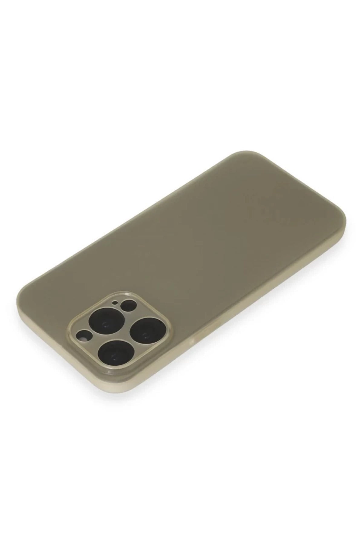 Apple iPhone 15 Pro Max Uyumlu Kılıf Puma Silikon - Titan Gri