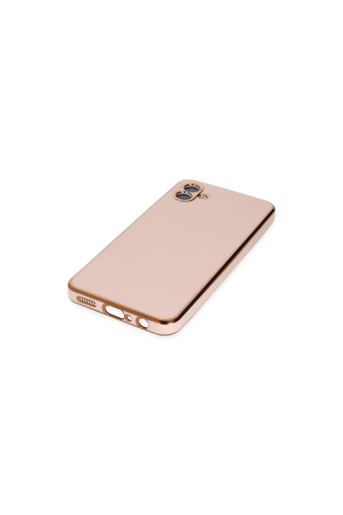 Samsung Galaxy A04 Uyumlu Kılıf Volet Silikon - Pembe