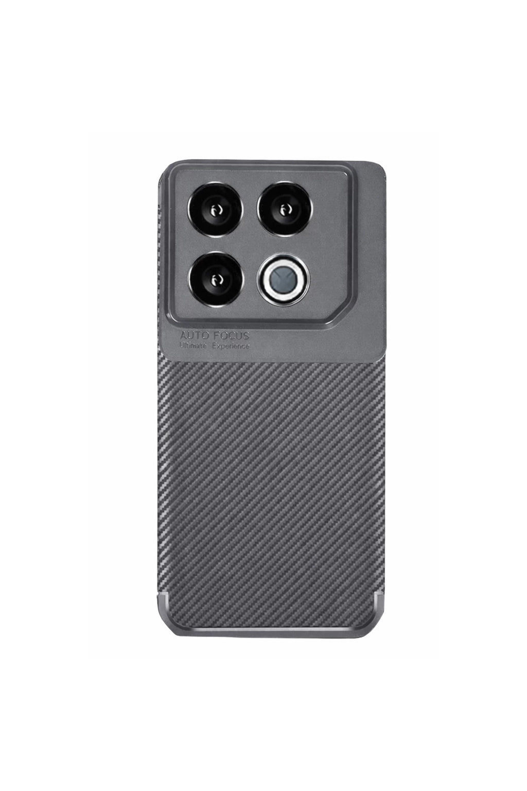 İnfinix GT 20 Pro Kılıf Auto Focus Karbon Kapak - Gri