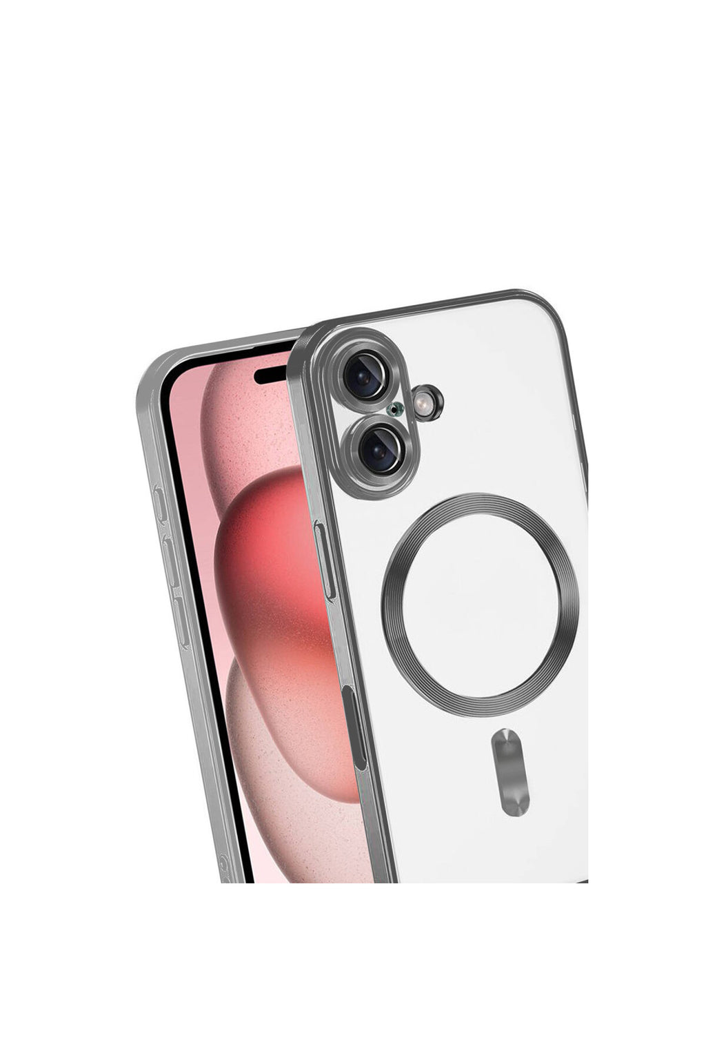 Apple iPhone 17 Uyumlu Kross Magneticsafe Kapak - Titan Gri