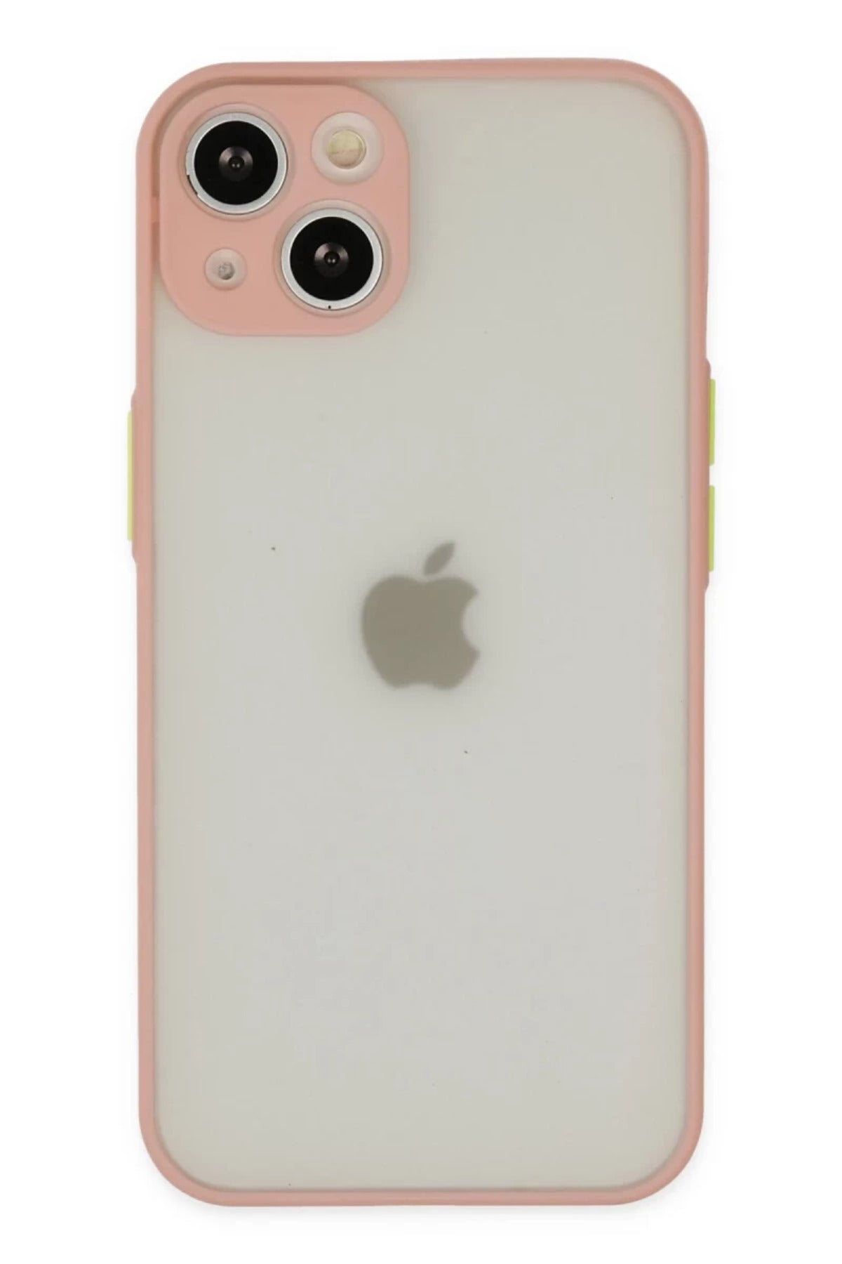 Apple iPhone 14 Uyumlu Kılıf Montreal Silikon Kapak - Pembe