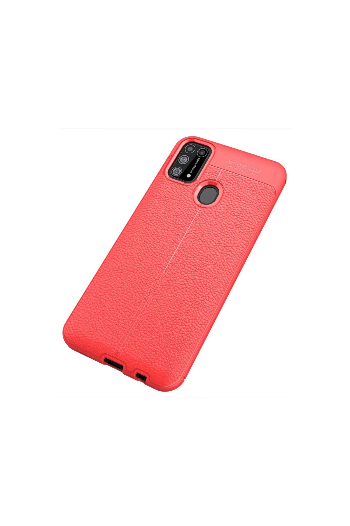 Samsung Galaxy M31 Uyumlu Kılıf Auto Focus Kapak - Kırmızı