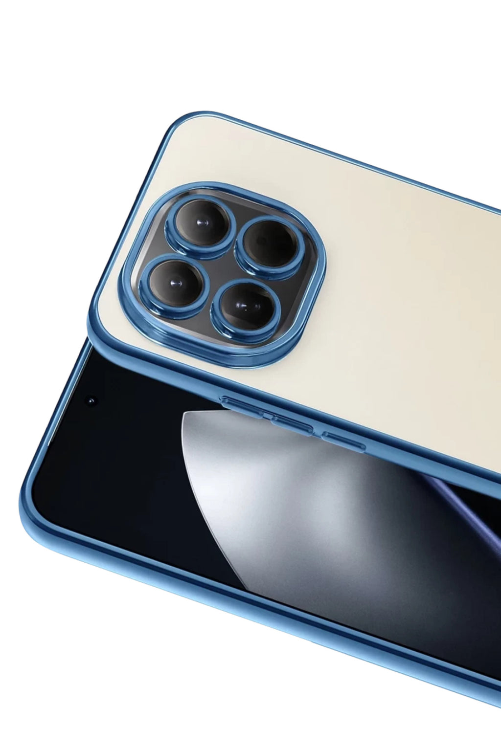Xiaomi Mi 15 Uyumlu Lensli Silikon - Açık Mavi