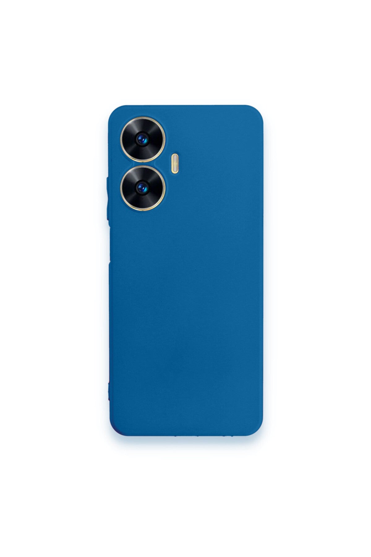 Realme C55 Uyumlu Kılıf First Silikon - Mavi