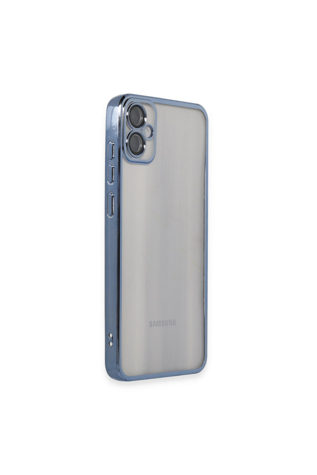 Samsung Galaxy A05 Uyumlu Kılıf Lensli Silikon - Lacivert