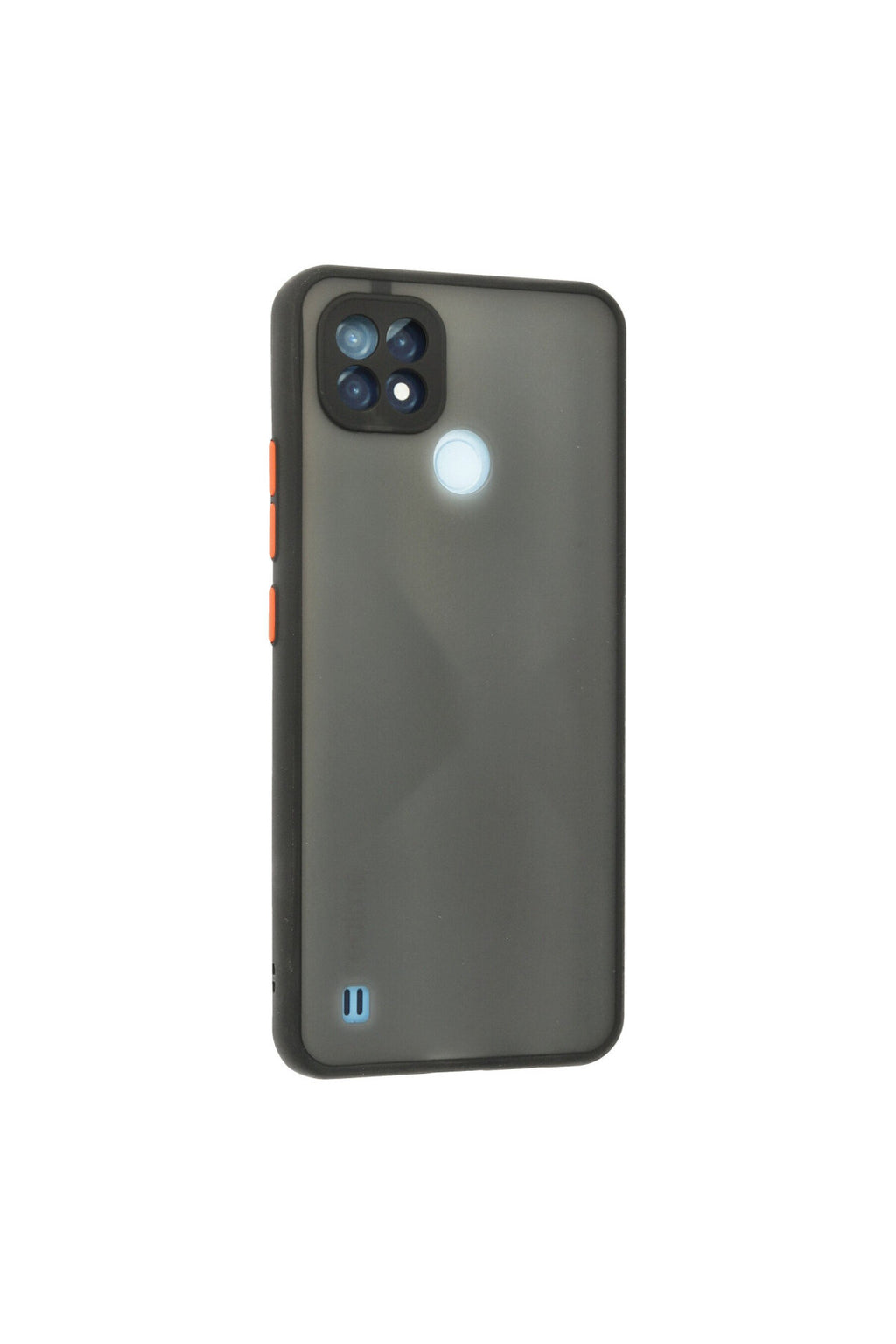 Realme C21 Uyumlu Kılıf Montreal Silikon Kapak - Siyah