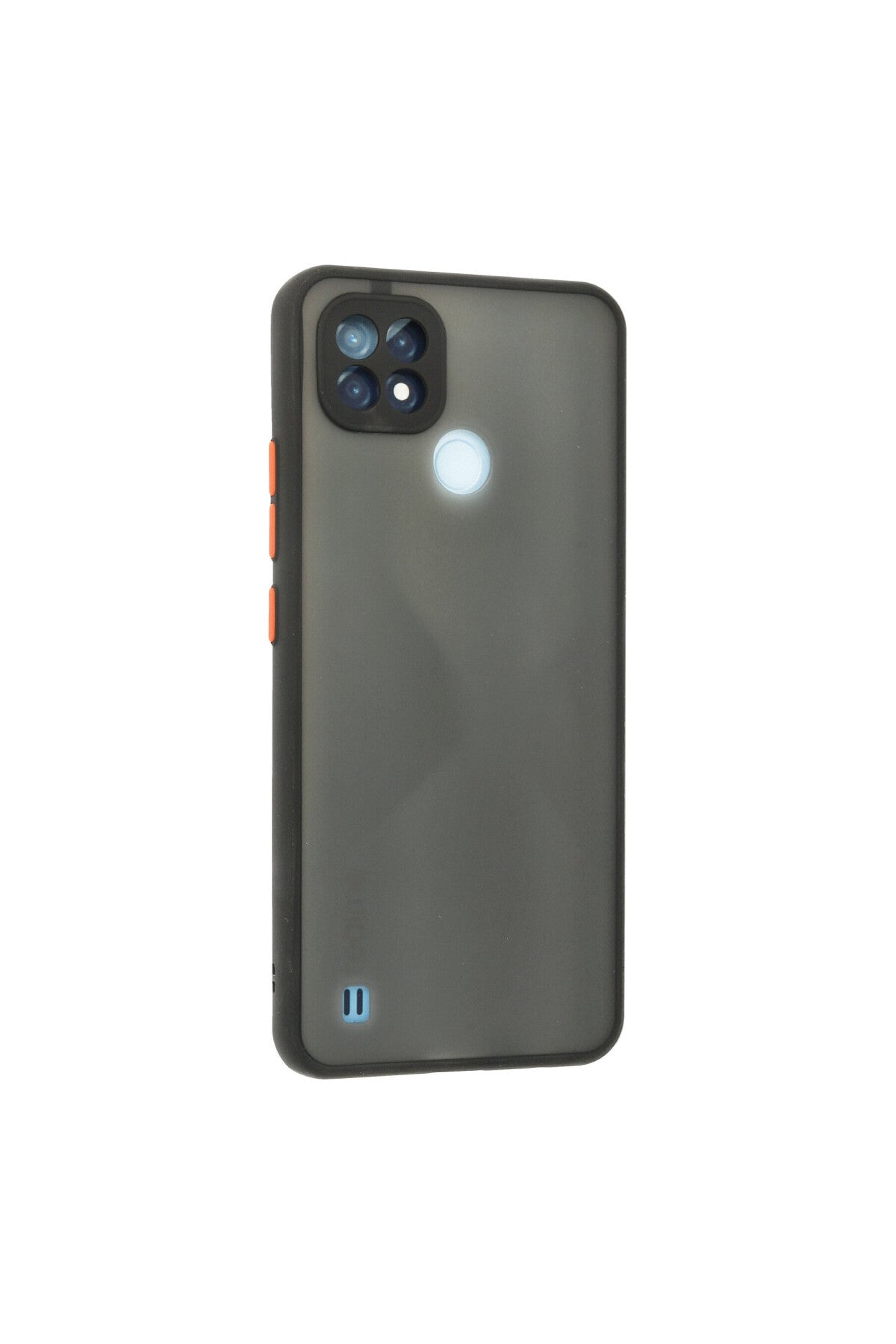 Realme C21 Uyumlu Kılıf Montreal Silikon Kapak - Siyah