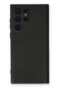 Samsung Galaxy S24 Ultra Uyumlu Kılıf Nano içi Kadife Silikon - Siyah