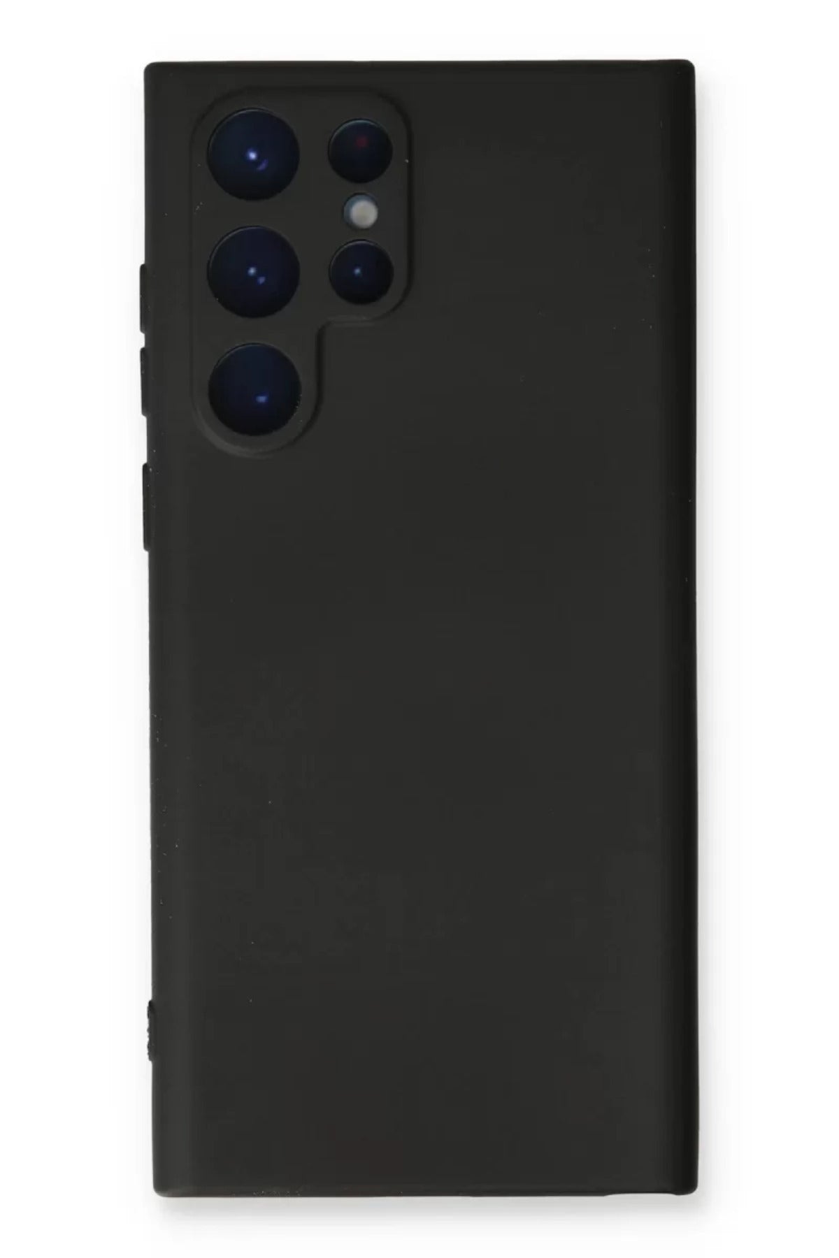 Samsung Galaxy S24 Ultra Uyumlu Kılıf Nano içi Kadife Silikon - Siyah