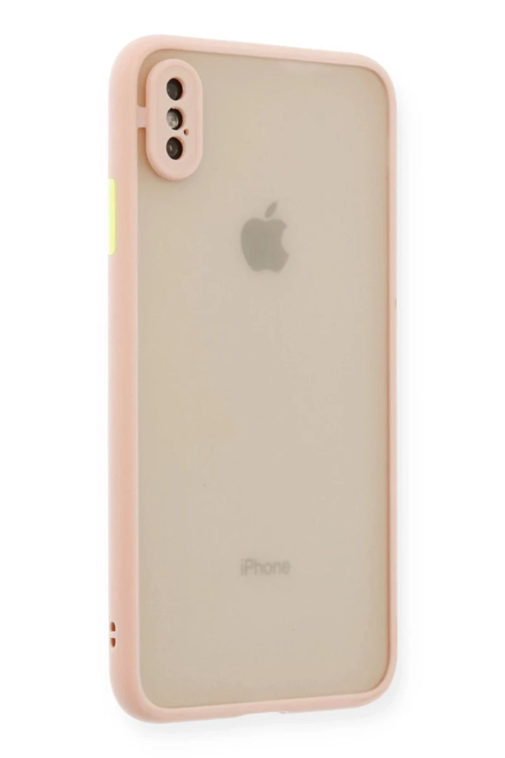 Apple iPhone X Uyumlu Kılıf Montreal Silikon Kapak - Pembe