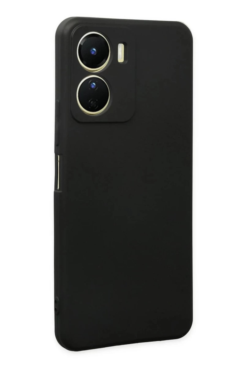 Vivo Y16 Uyumlu Kılıf First Silikon - Siyah