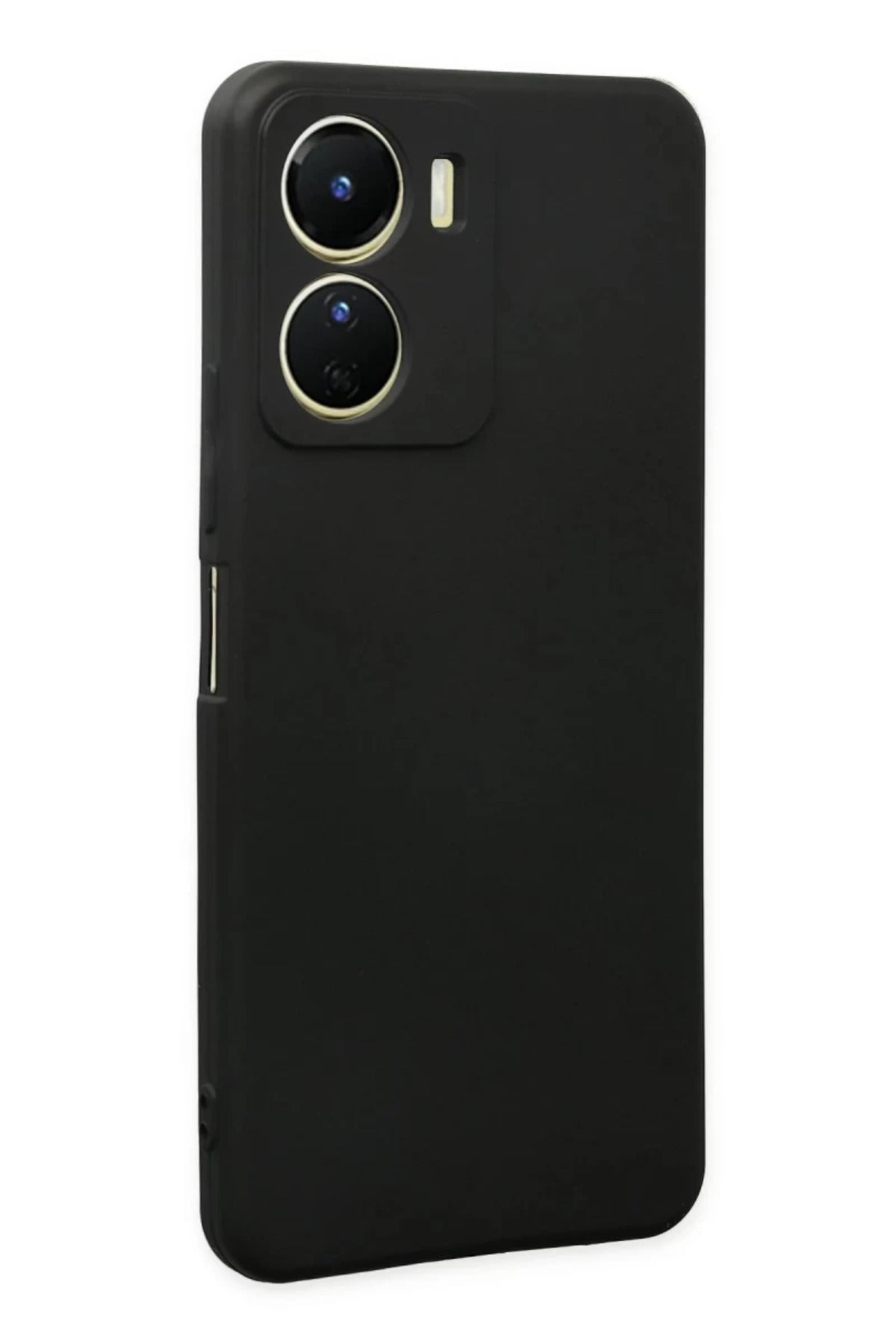 Vivo Y16 Uyumlu Kılıf First Silikon - Siyah