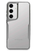 Samsung Galaxy S24 Uyumlu Kılıf Boyi Silikon Kapak - Gümüş
