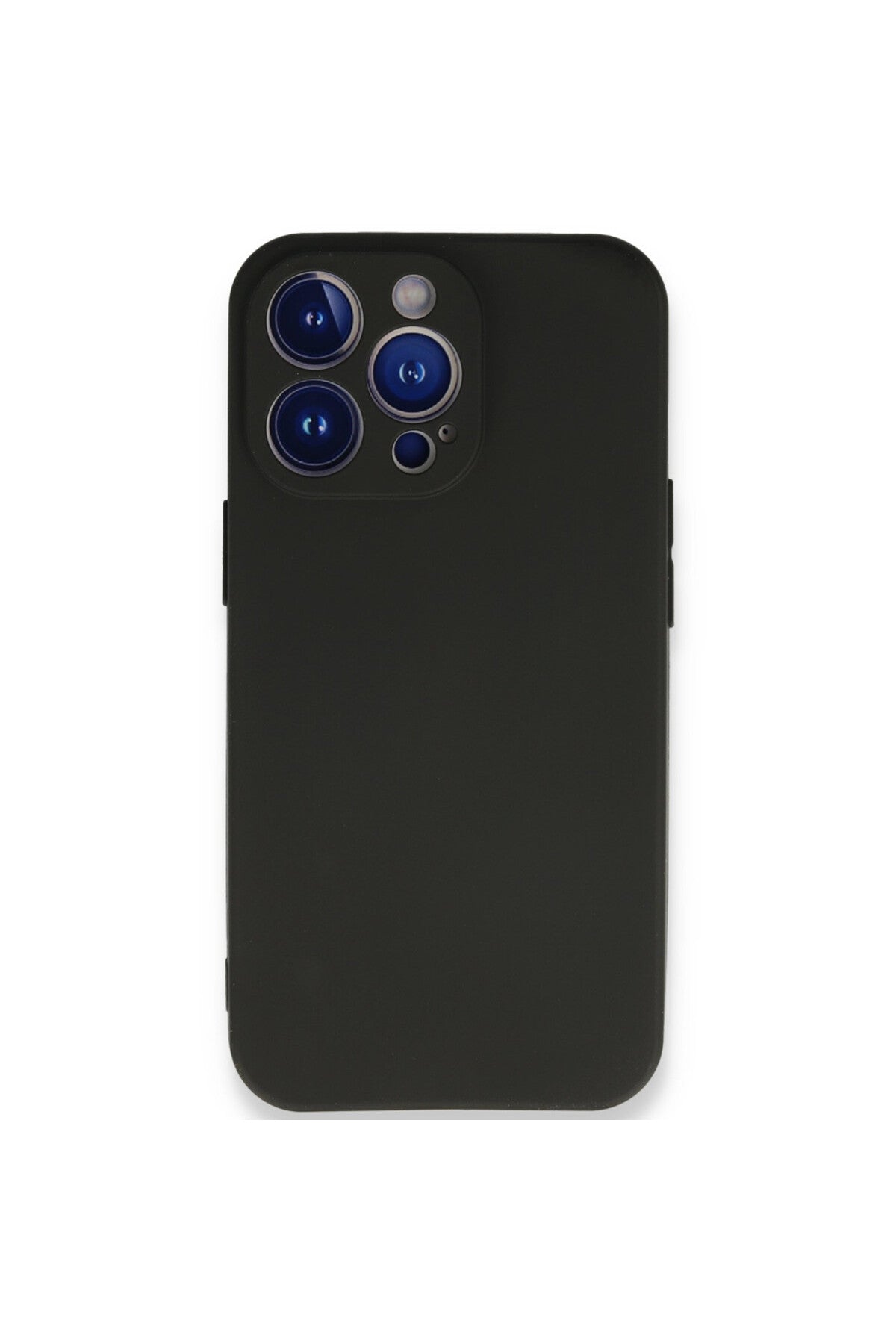 Apple iPhone 14 Pro Uyumlu Kılıf First Silikon - Siyah