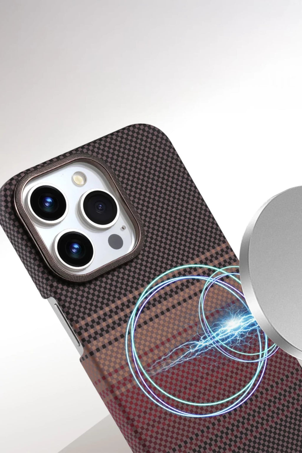 Apple iPhone 15 Pro Max Uyumlu Vega Magsafe Kapak - Siyah