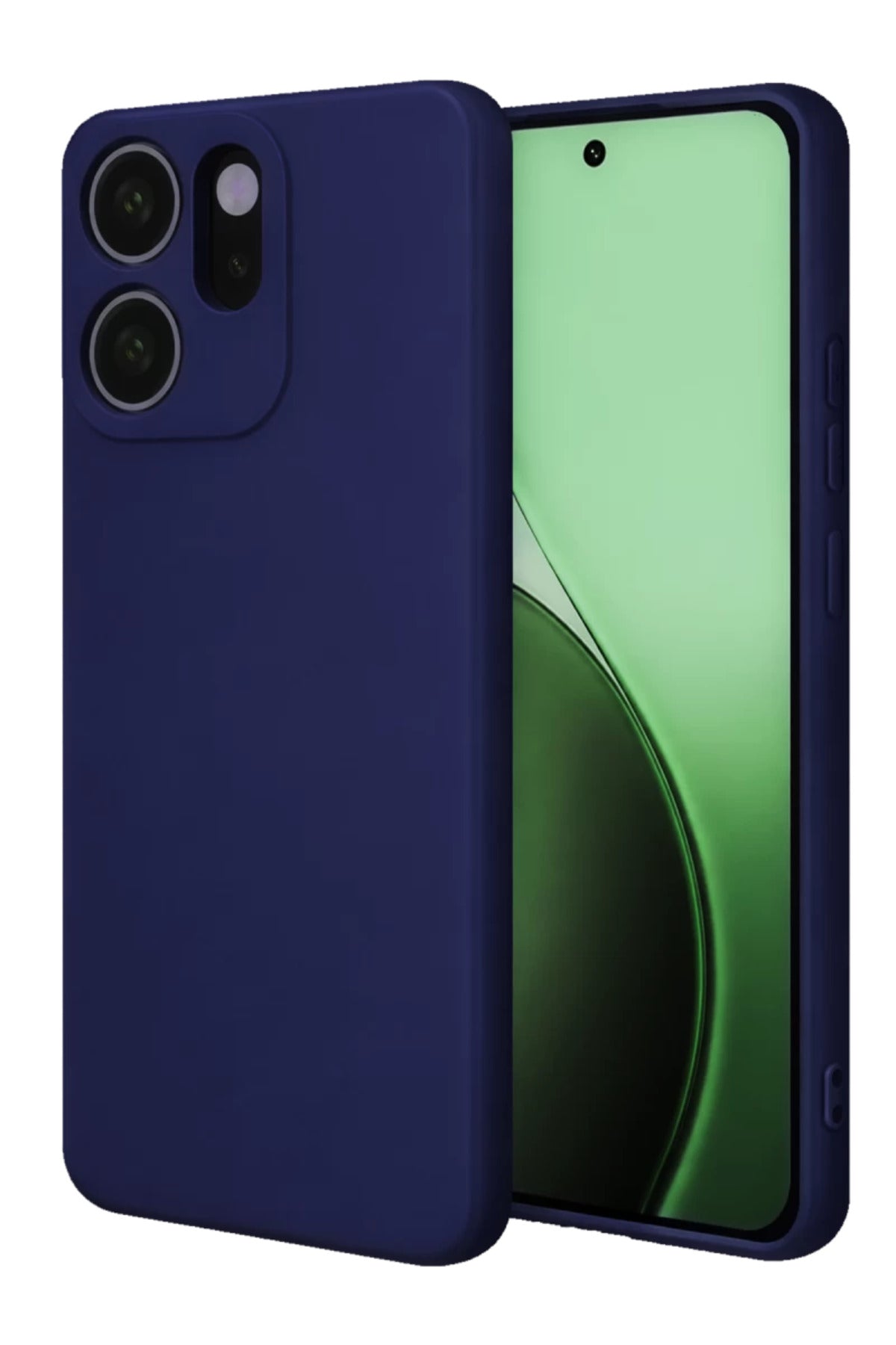 Oppo Reno 14F Uyumlu First Silikon - Lacivert