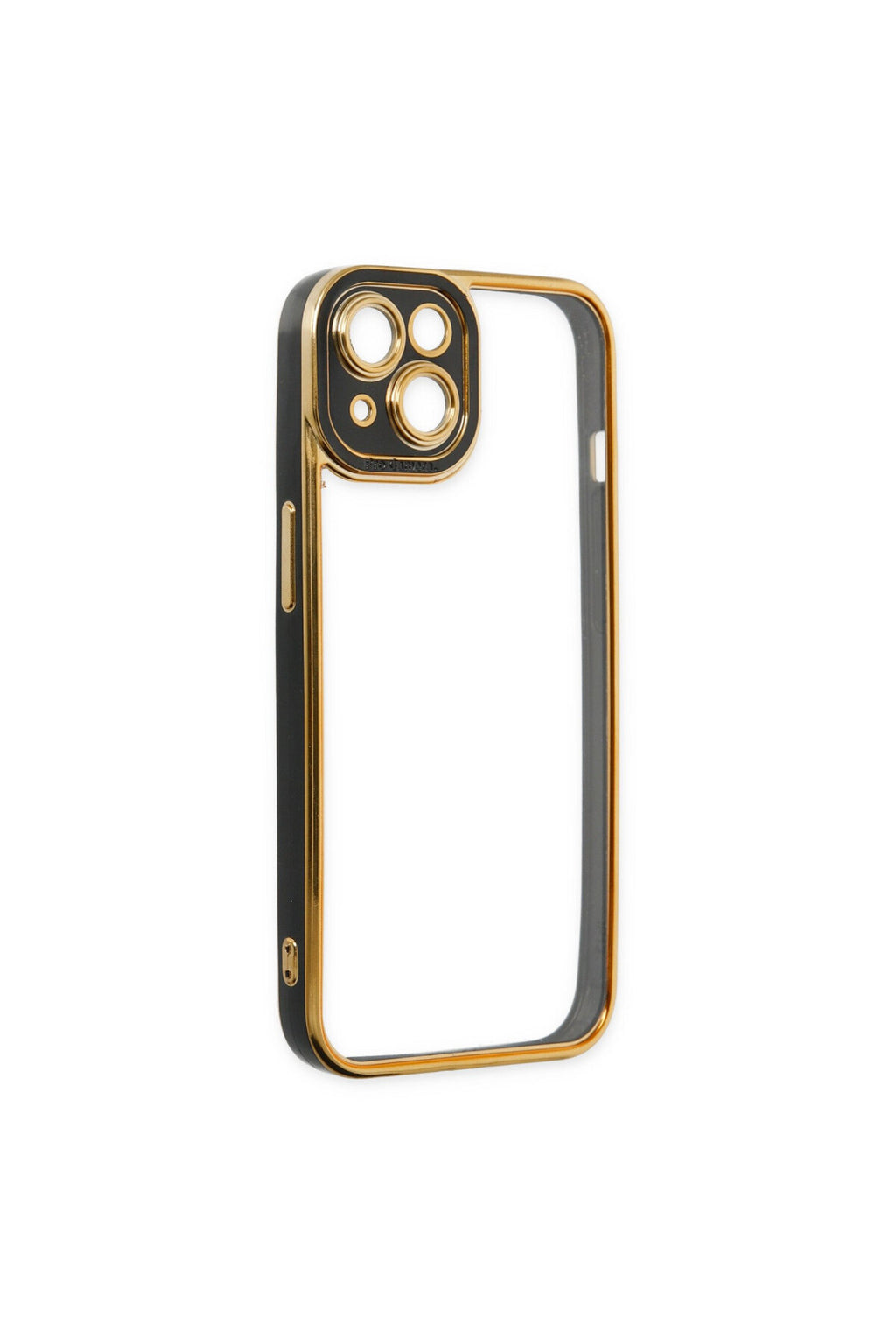 Apple iPhone 14 Plus Uyumlu Kılıf Liva Lens Silikon - Siyah