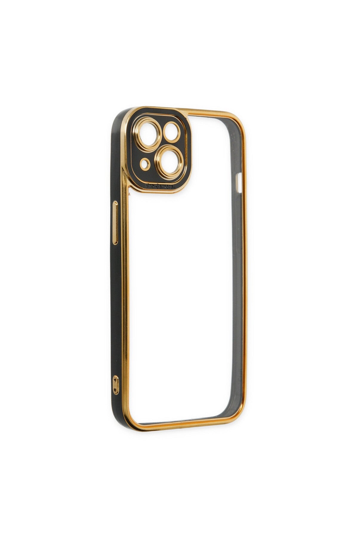 Apple iPhone 14 Plus Uyumlu Kılıf Liva Lens Silikon - Siyah