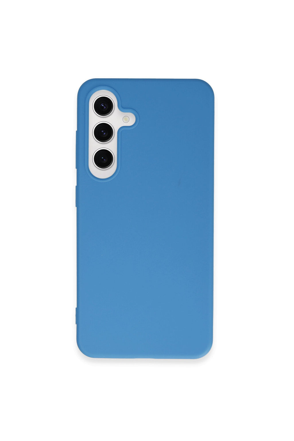 Samsung Galaxy S24 Uyumlu Kılıf First Silikon - Mavi