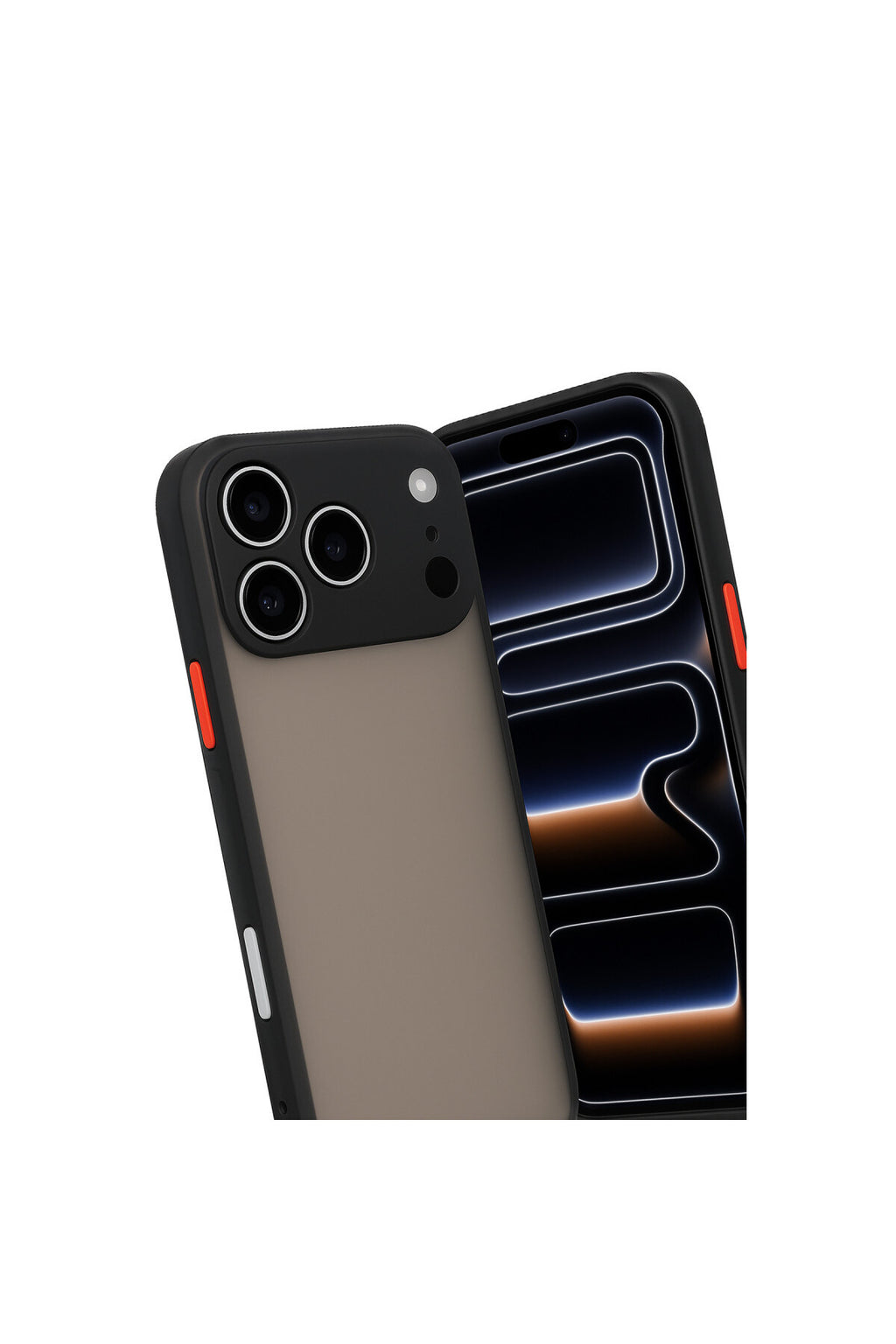 Apple iPhone 17 Pro Uyumlu Kılıf Montreal Silikon Kapak - Siyah
