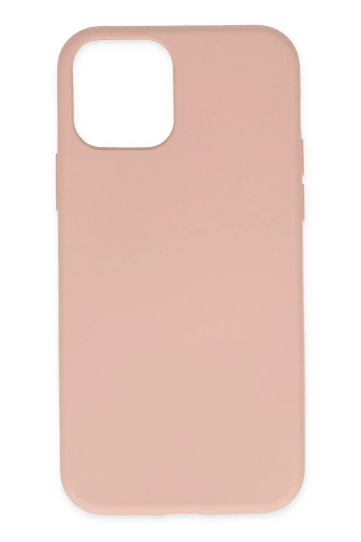Apple iPhone 11 Pro Uyumlu Kılıf Nano içi Kadife Silikon - Pudra
