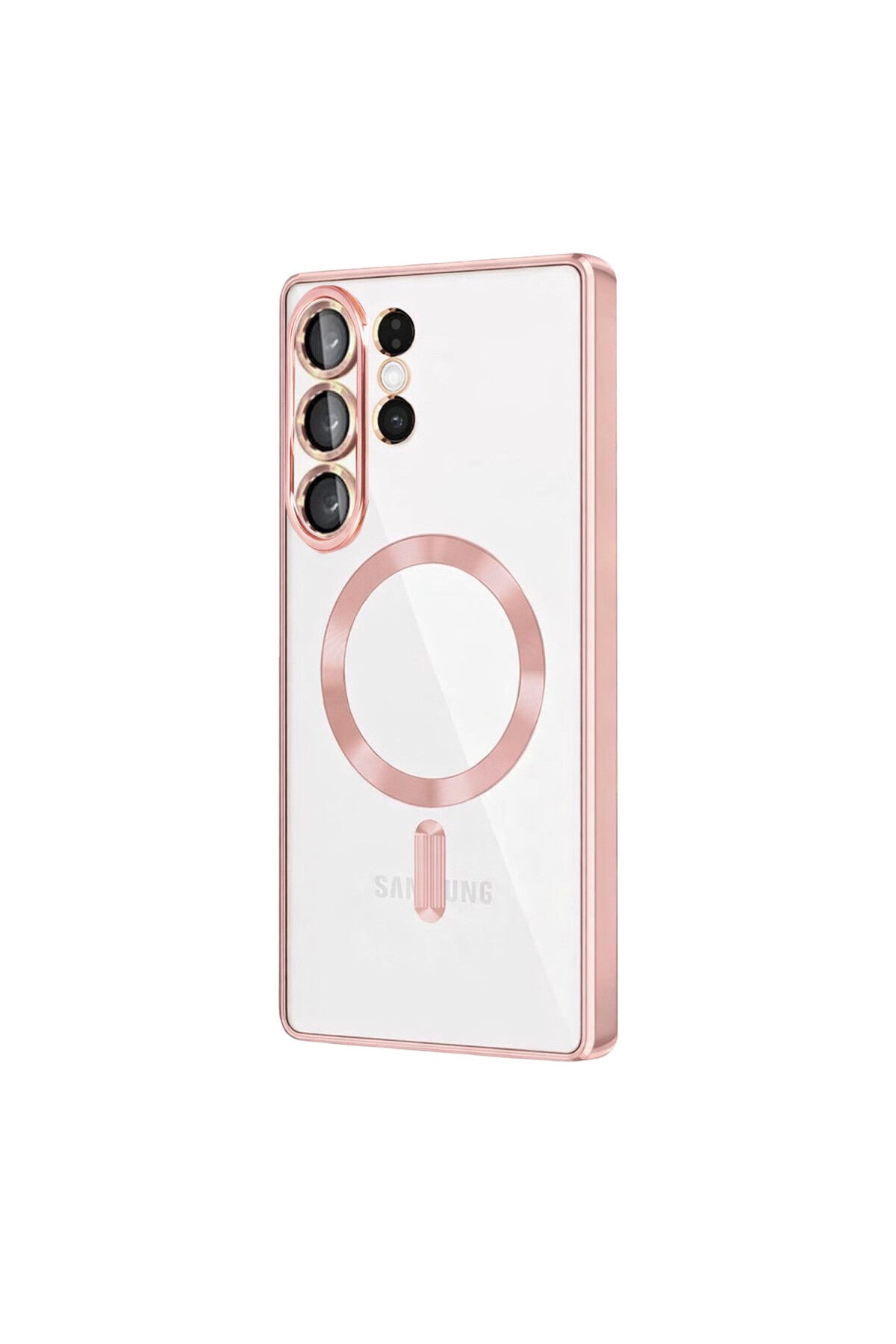 Samsung Galaxy S26 Ultra Uyumlu Kross Magneticsafe Kapak - Rose