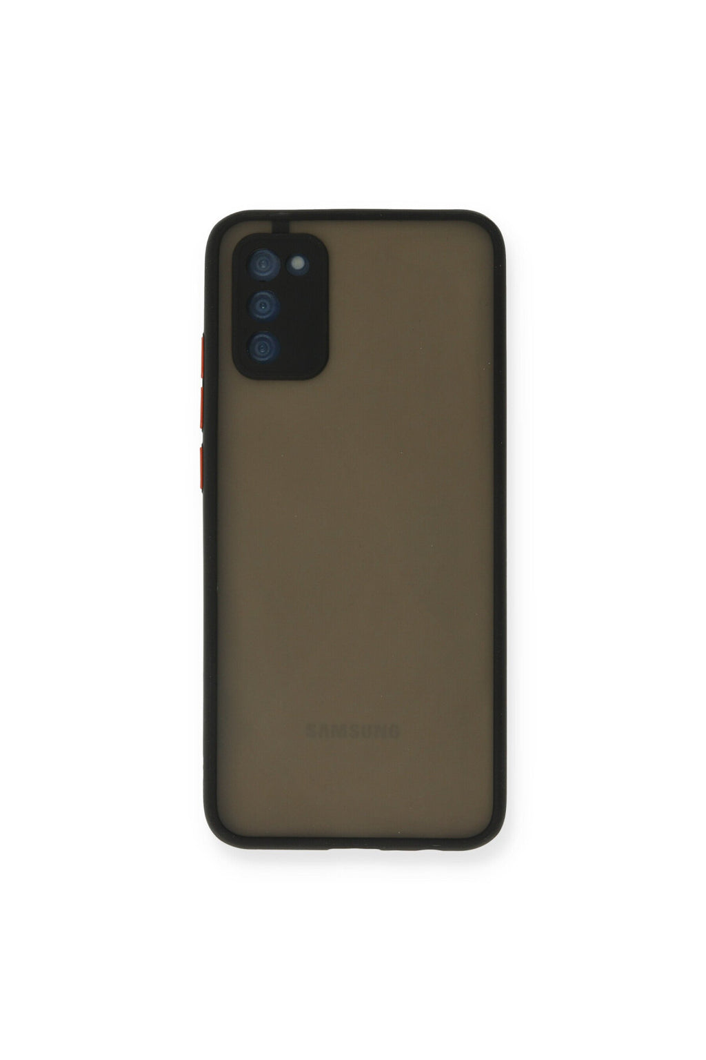 Samsung Galaxy A03S Uyumlu Kılıf Montreal Silikon Kapak - Siyah
