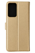 Samsung Galaxy A91 / S10 Lite Trend S Plus Kapaklı Kılıf - Gold