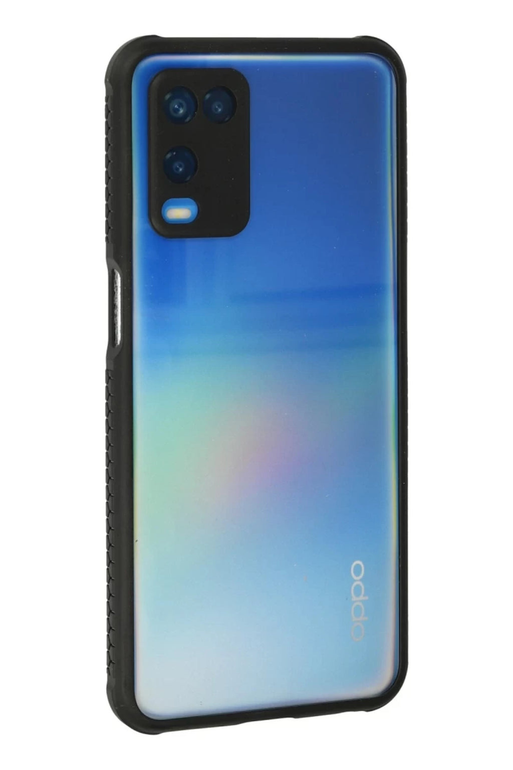 Oppo A54 4G Uyumlu Kılıf Miami Şeffaf Silikon - Siyah