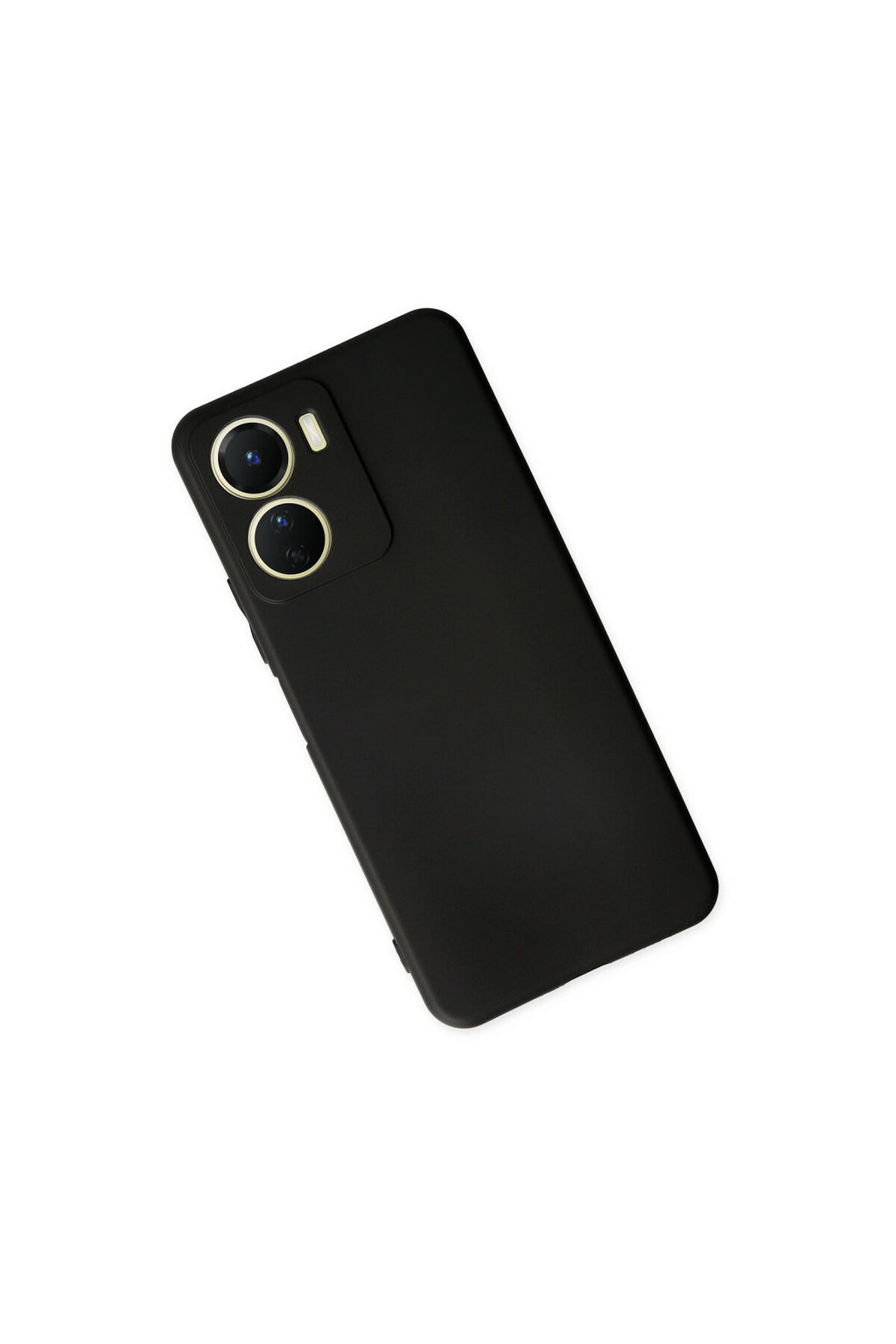 Vivo Y16 Uyumlu Kılıf First Silikon - Siyah