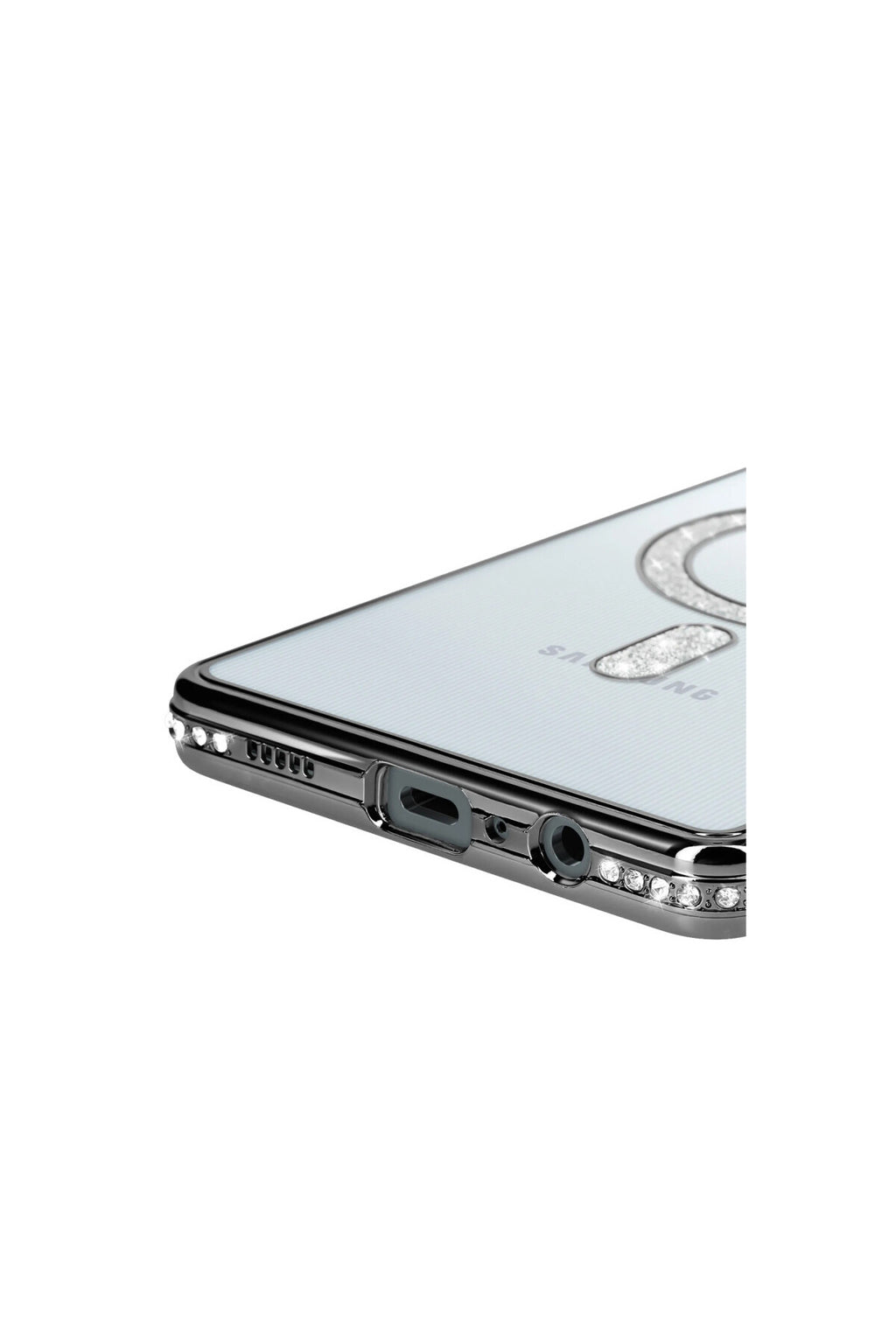 Samsung Galaxy A06 Uyumlu Joke Simli Magneticsafe Kılıf - Siyah