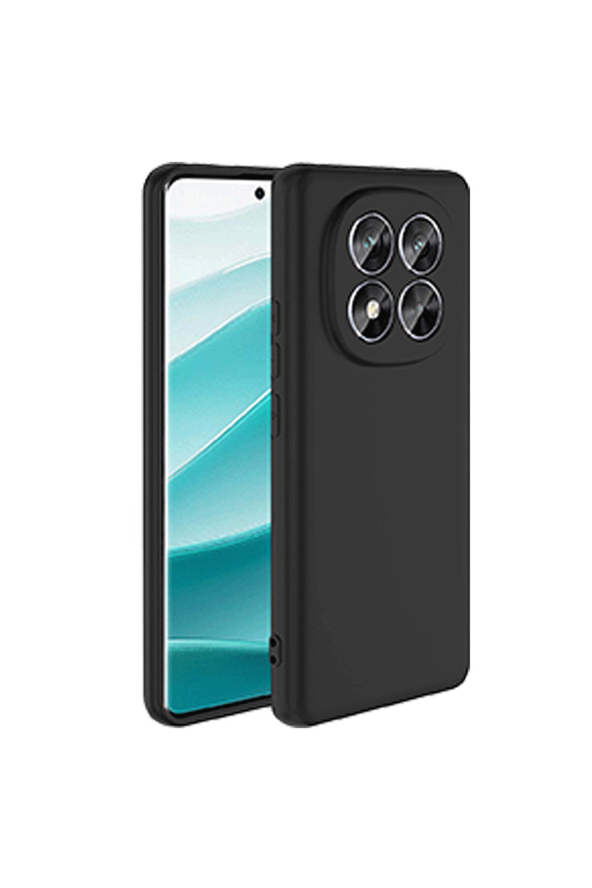 Xiaomi Redmi Note 14 Pro 4G Uyumlu Kılıf First Silikon - Siyah