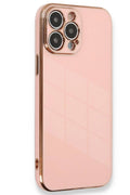 Apple iPhone 15 Pro Uyumlu Kılıf Volet Silikon - Pembe