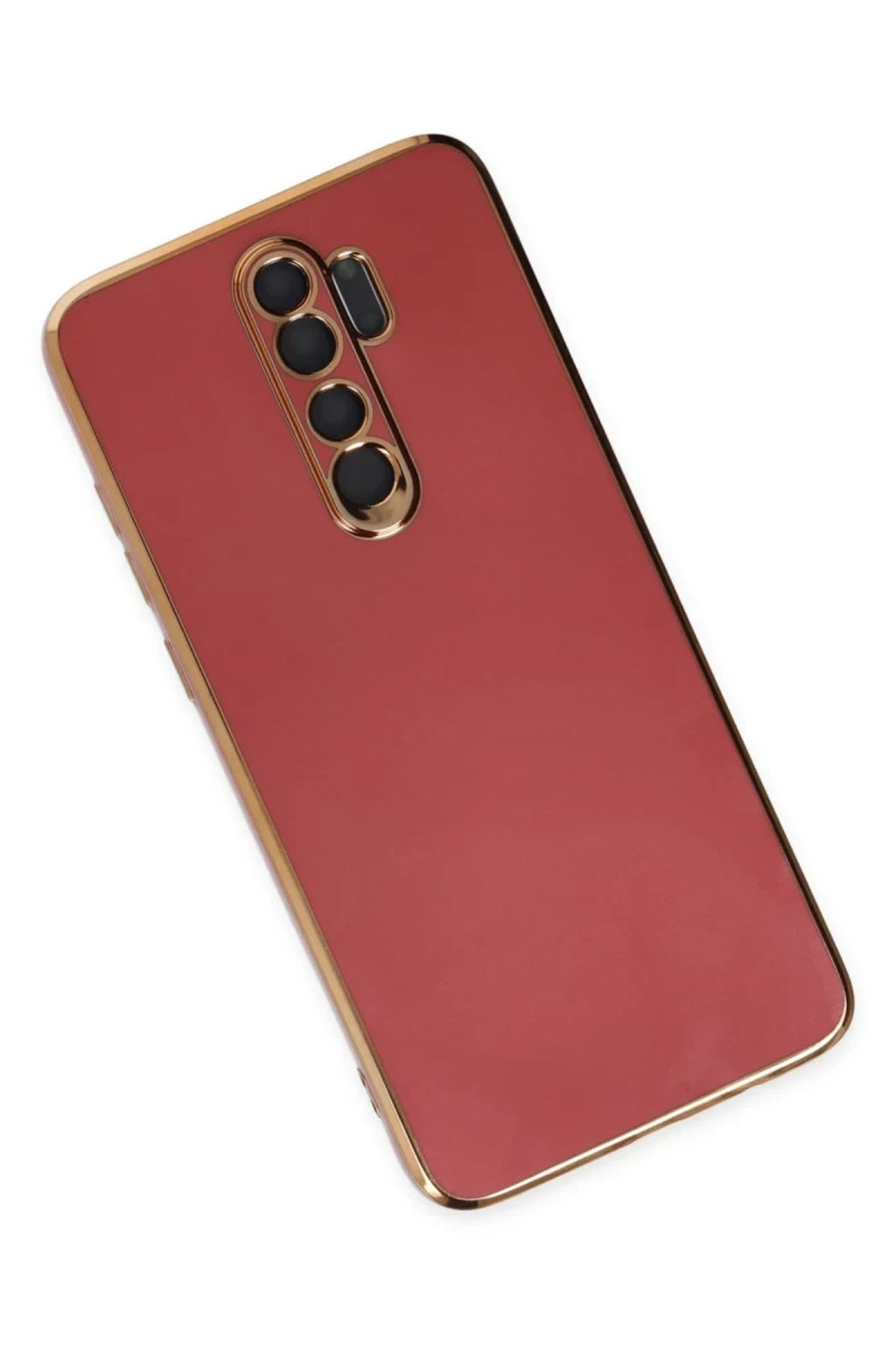 Xiaomi Redmi Note 8 Pro Uyumlu Kılıf Volet Silikon - Kırmızı
