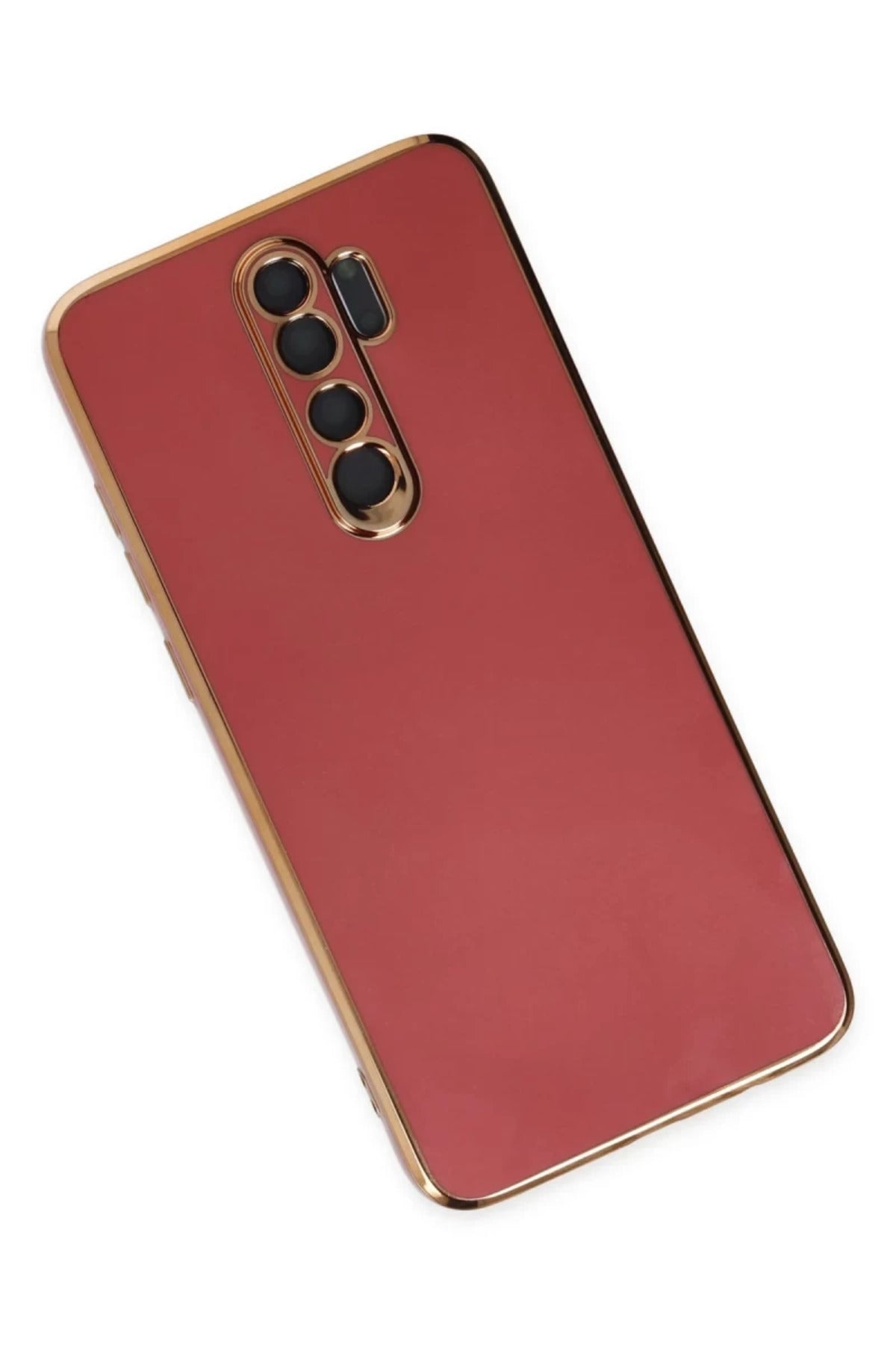 Xiaomi Redmi Note 8 Pro Uyumlu Kılıf Volet Silikon - Kırmızı