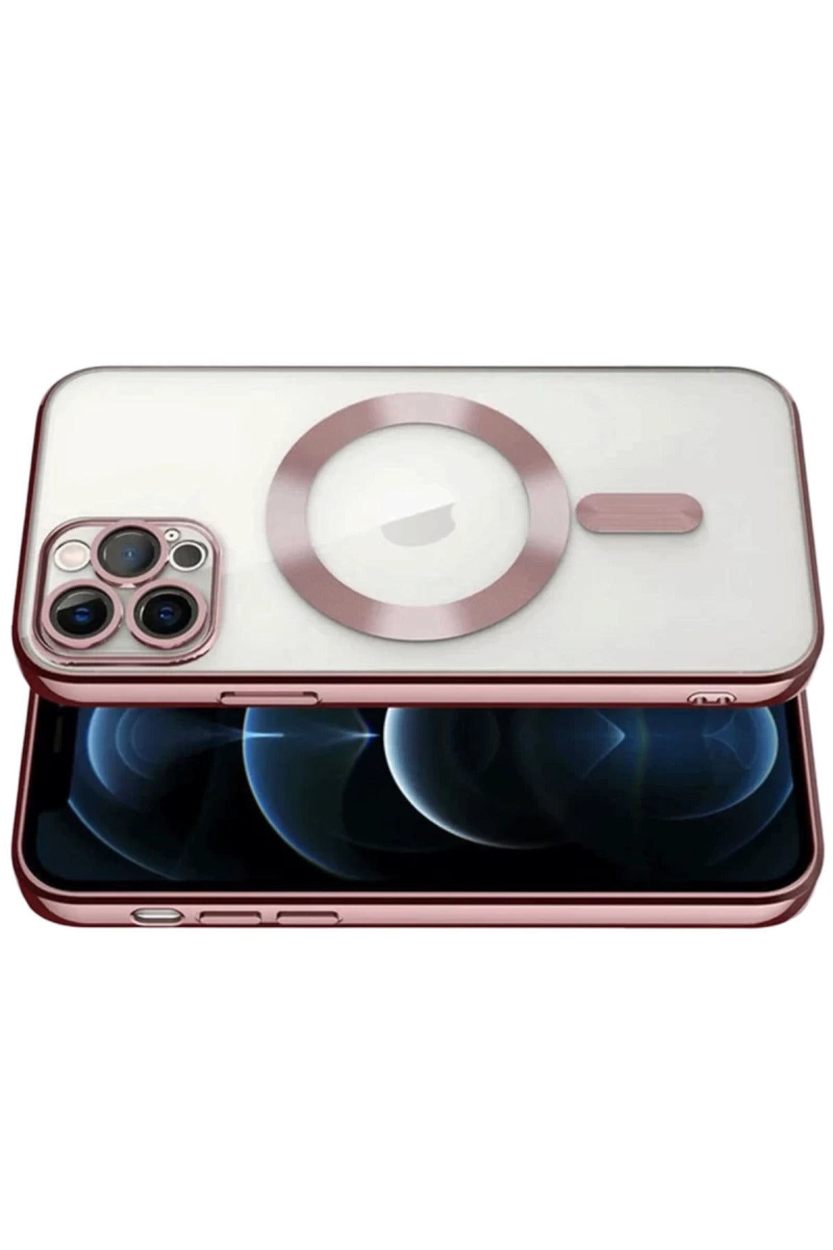 Apple iPhone 13 Pro Uyumlu Kılıf Kross Magneticsafe Kapak - Rose
