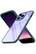 Apple iPhone 13 Pro Max Uyumlu Kılıf Power Silikon - Koyu Yeşil