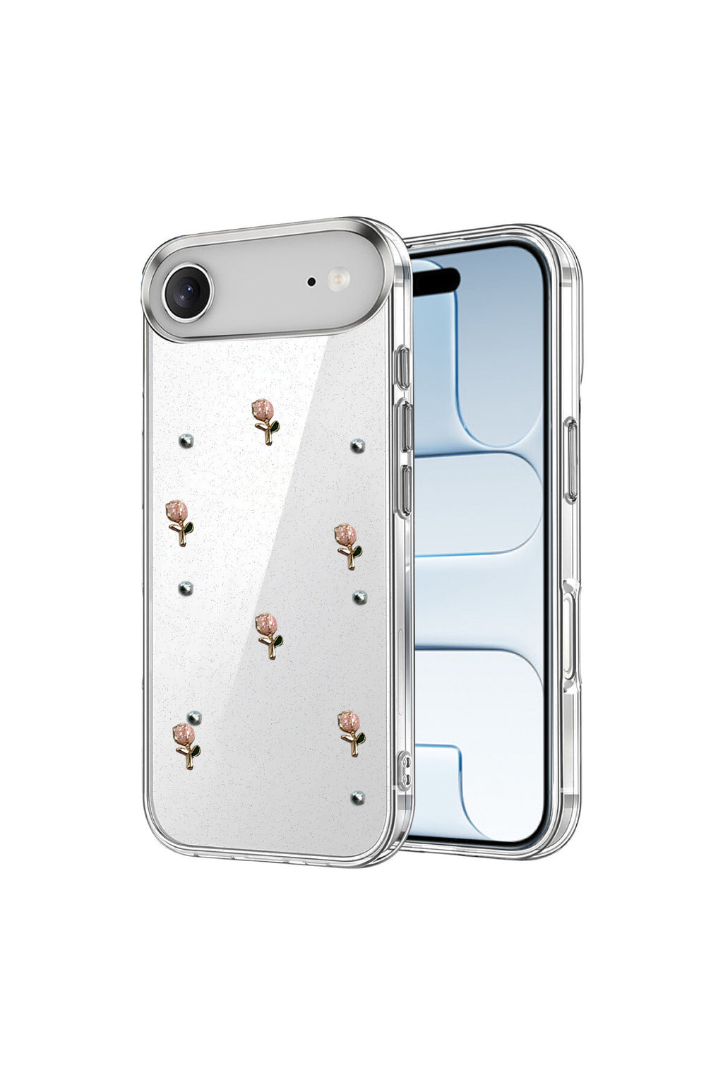 Apple iPhone 17 Air Uyumlu Fiyonk Desenli Kapak - Desen 6