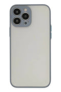 Apple iPhone 15 Pro Uyumlu Kılıf Montreal Silikon Kapak - Gri