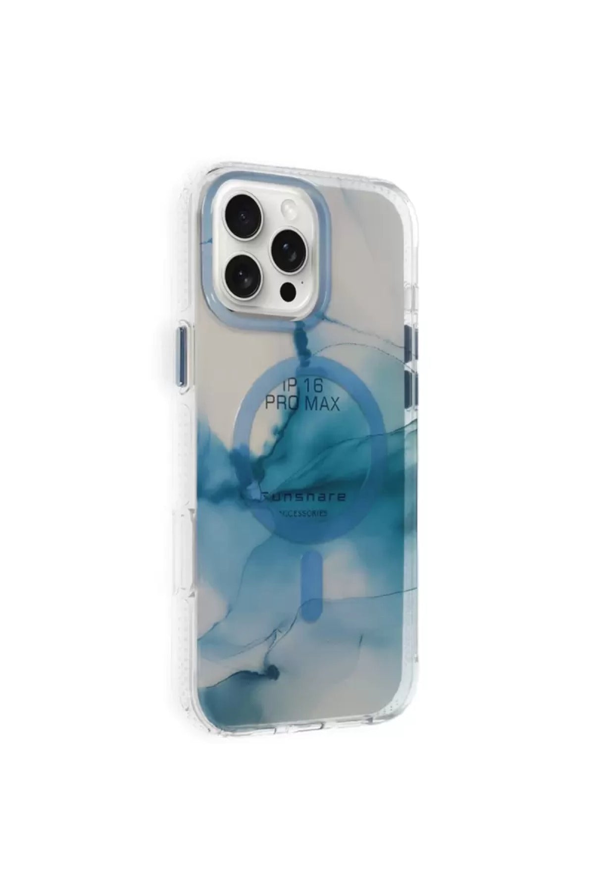 Joko Apple iPhone 16 Pro Max Uyumlu Phantom Magsafe Kapak - Mavi