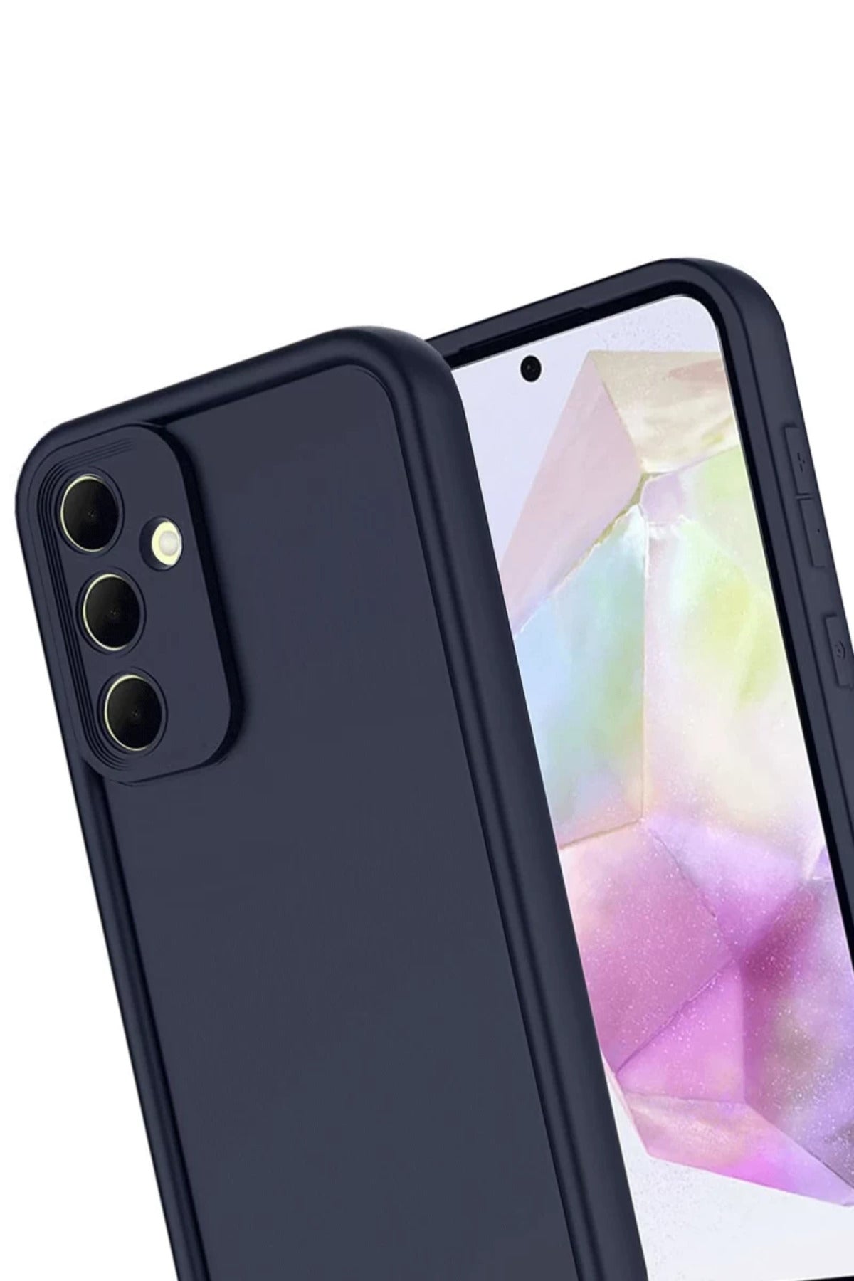 Samsung Galaxy A17 5G Uyumlu Viera Silikon - Lacivert