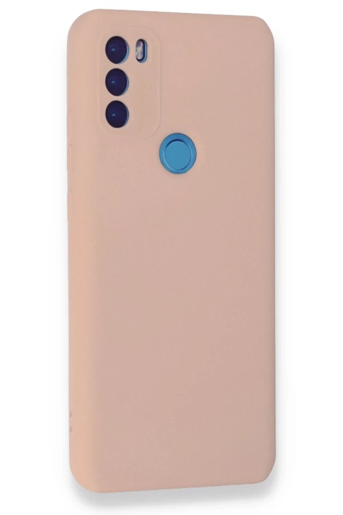 General Mobile GM 21 Plus Kılıf Nano içi Kadife Silikon - Pudra