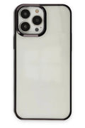 Apple iPhone 14 Pro Max Uyumlu Kılıf Element Silikon - Siyah