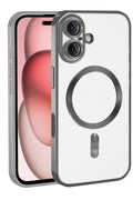 Apple iPhone 17 Uyumlu Kross Magneticsafe Kapak - Titan Gri