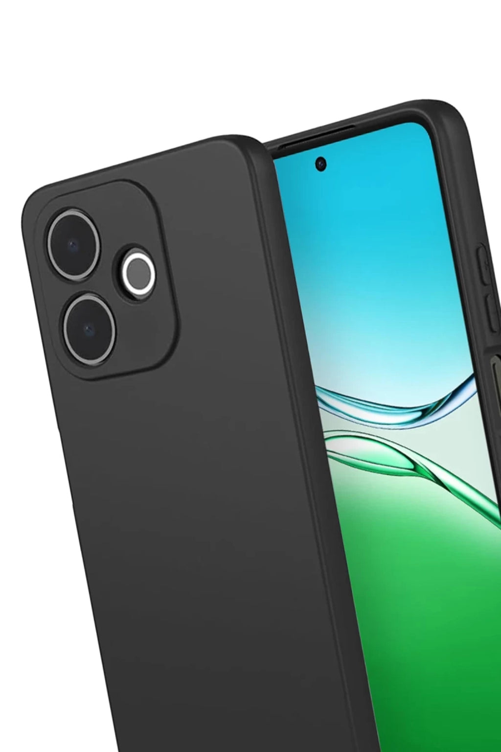 Oppo A5 Pro 4G Uyumlu First Silikon - Siyah