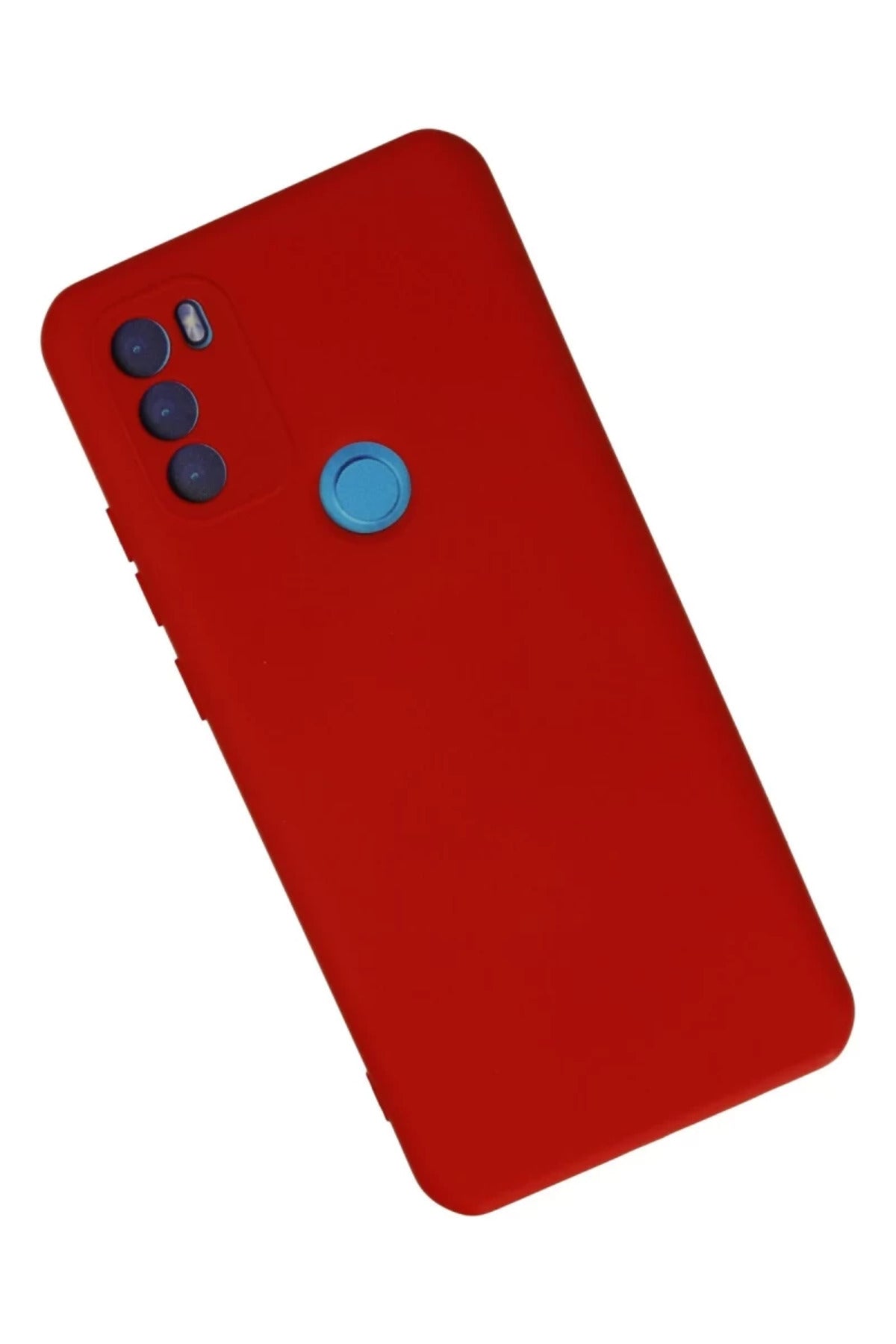 General Mobile GM 21 Plus Kılıf Nano içi Kadife Silikon - Kırmızı