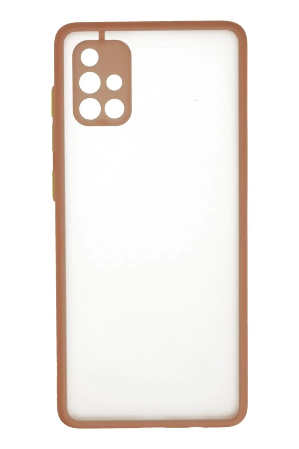 Samsung Galaxy A71 Uyumlu Kılıf Montreal Silikon Kapak - Pembe